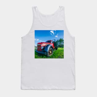 Vintage Farm Truck Tank Top